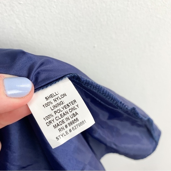 Shoshanna Women’s Navy Blue Lace Sleeveless Dress Sz XS - Picture 11 of 11